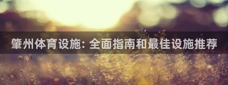 意昂体育3平台假的吗是真的吗吗：肇州体育设施: 全面