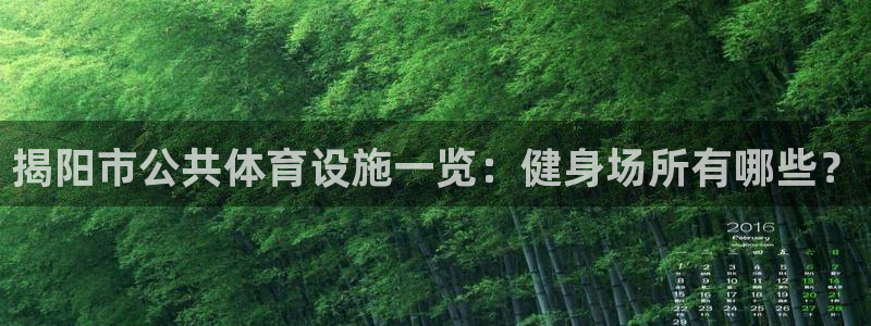 意昂体育3招商电话是多少号码：揭阳市公共体育设施一览